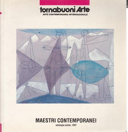Maestri contemporanei Antologia scelta 1997 - copertina