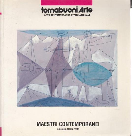 Maestri contemporanei Antologia scelta 1997 - copertina