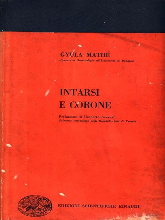 Intarsi e corone - copertina