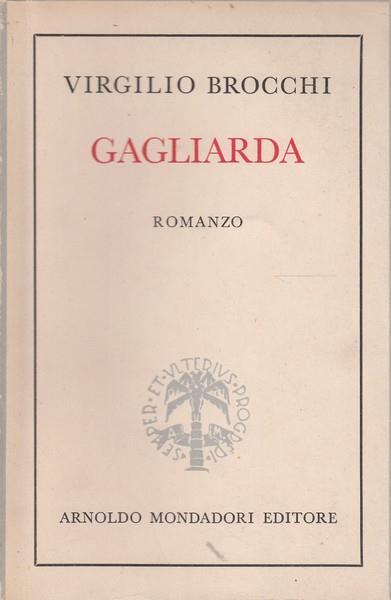 Gagliarda - Virgilio Brocchi - copertina