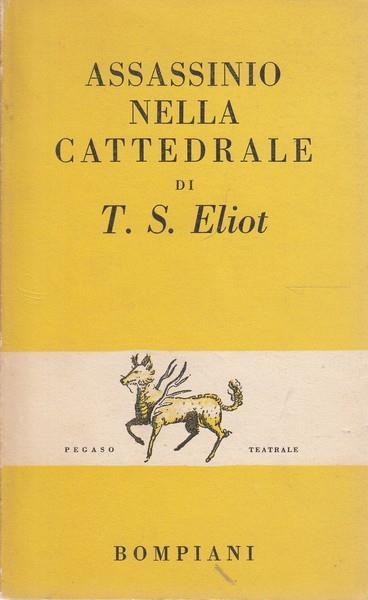 Assassinio nella cattedrale - Thomas S. Eliot - copertina