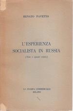 L' esperienza socialista in Russia