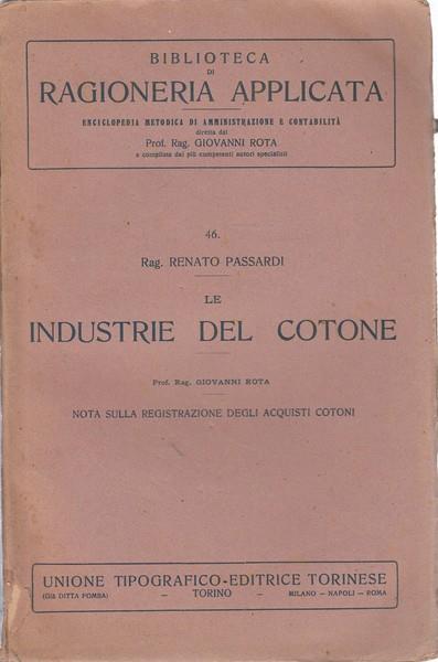 Le industrie del cotone