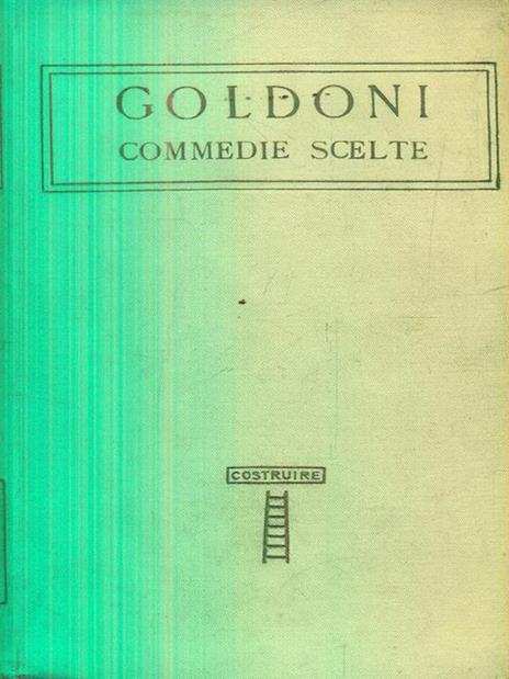 Commedie scelte - Carlo Goldoni - copertina