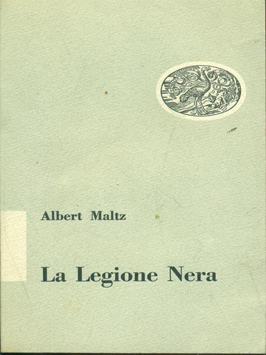 La legione nera - Albert Maltz - copertina