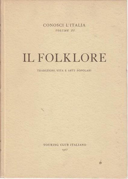 Il folklore - copertina