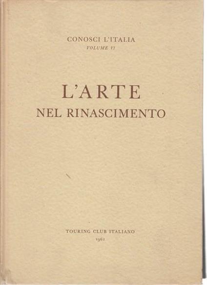 L' arte nel Rinascimento - copertina