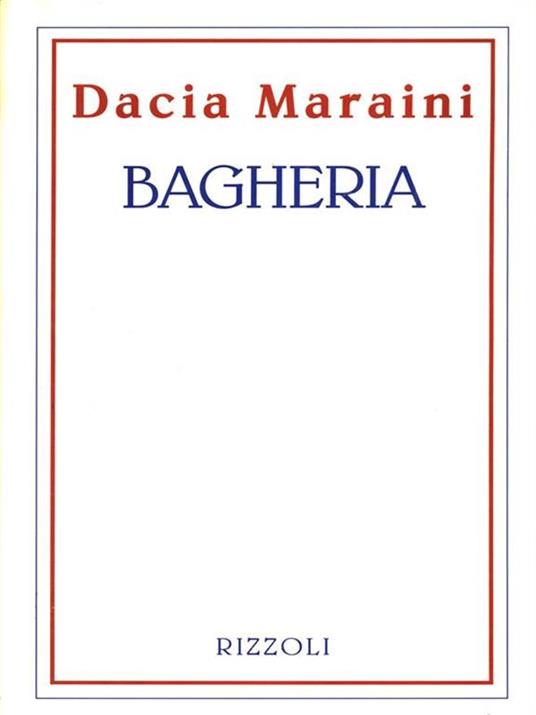 Bagheria - Dacia Maraini - 2