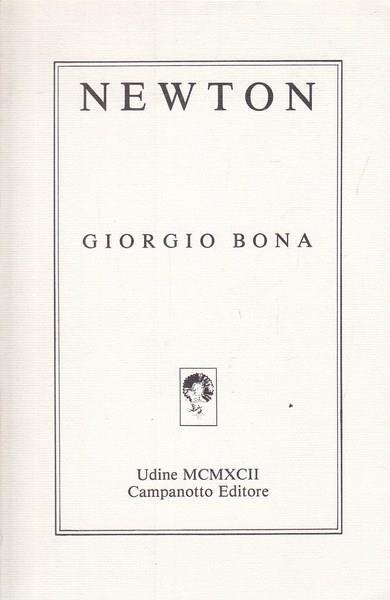 Newton - Giorgio Bona - copertina