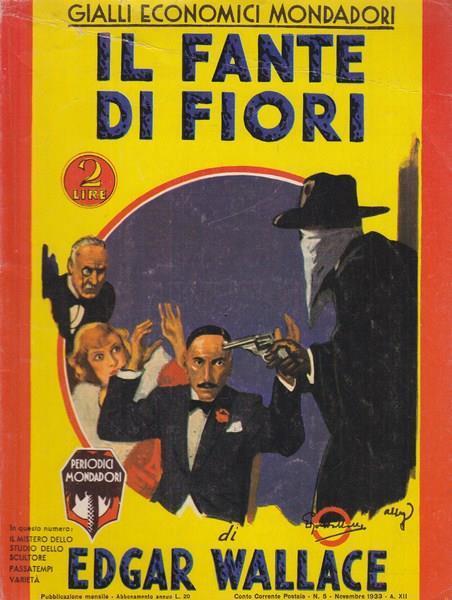 Il fante di fiori - Edgar Wallace - copertina