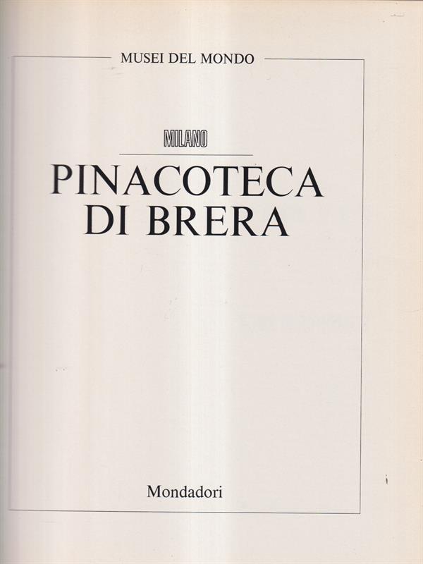 Pinacoteca di Brera Milano