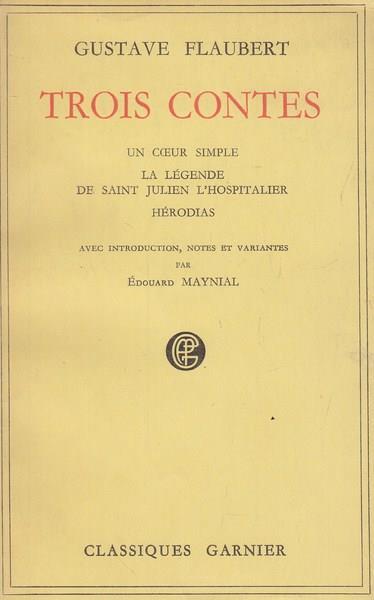 Trois contes. In lingua francese - Gustave Flaubert - copertina