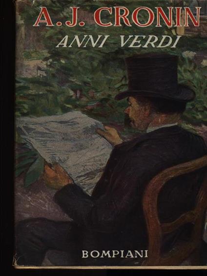 Anni verdi - A. Joseph Cronin - copertina
