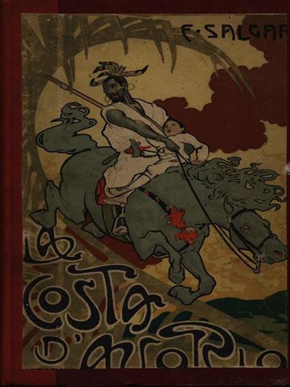 La costa d'avorio - Emilio Salgari - copertina