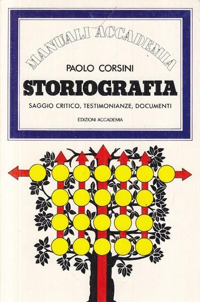 Storiografia - Paolo Corsini - copertina