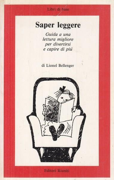 Saper leggere - Lionel Bellenger - copertina