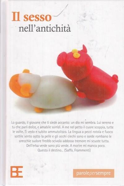 Il sesso nell'antichità - Alfio Siracusano - copertina