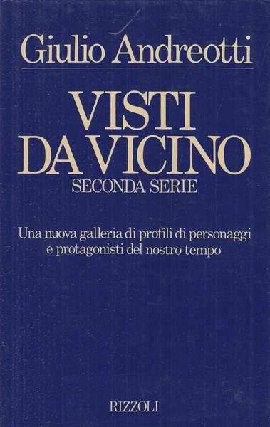 Visti da vicino seconda serie - Giulio Andreotti - copertina