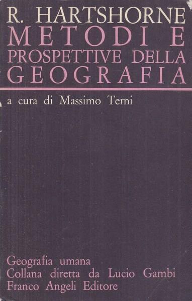 Metodi e prospettive della geografia - copertina
