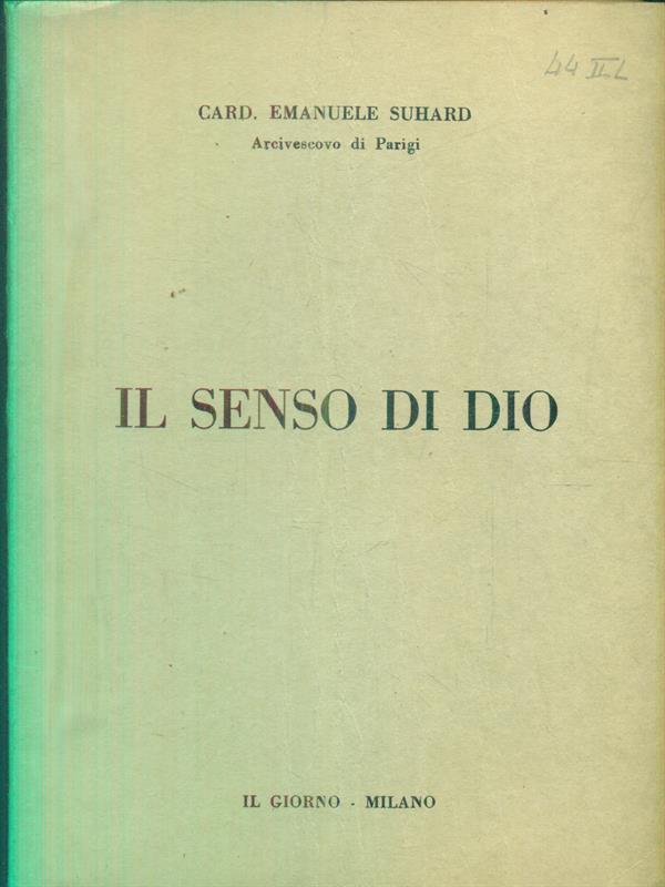 Il senso di Dio