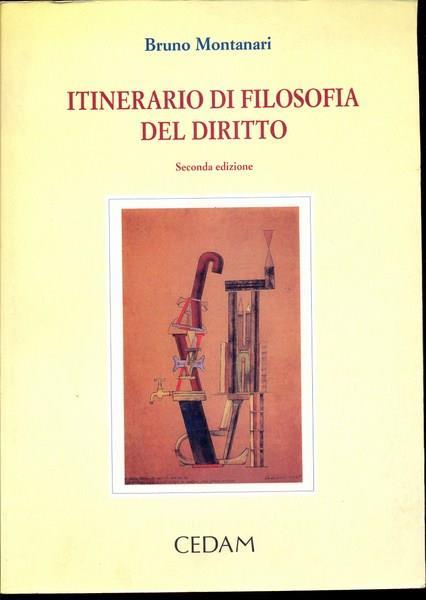 Itineario di filosofia del diritto - Bruno Montanari - copertina