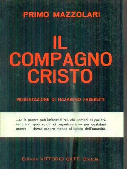 Il compagno Cristo - Primo Mazzolari - copertina