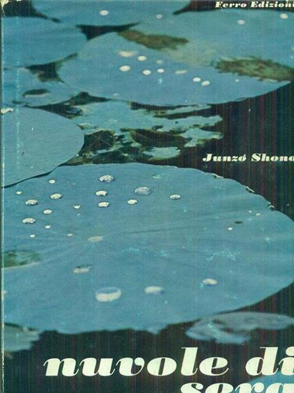 Nuvole di sera - Junzo Shono - copertina