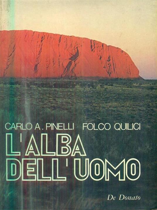 L' alba dell'uomo - Carlo Alberto Pinelli - copertina