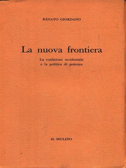 La nuova frontiera - Renato Giordano - copertina