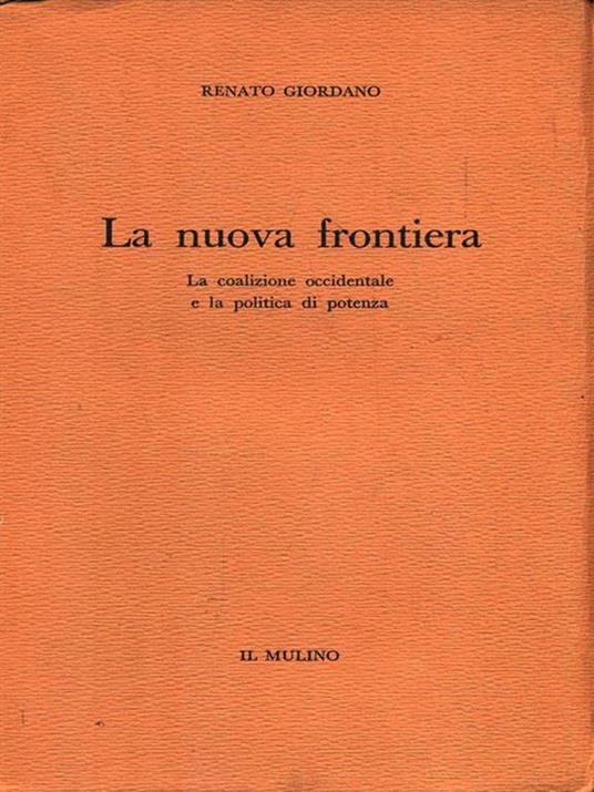 La nuova frontiera - Renato Giordano - copertina