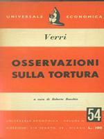 Osservazioni sulla tortura