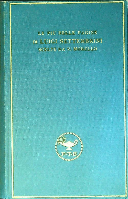 Le più belle pagine di Luigi Settembrini