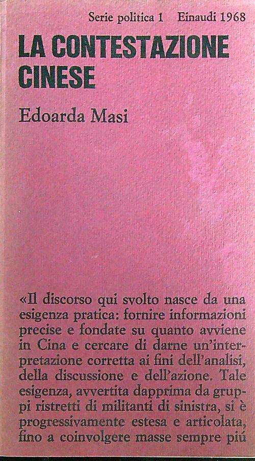 La contestazione cinese