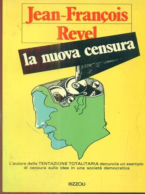 La nuova censura - Jean-François Revel - copertina