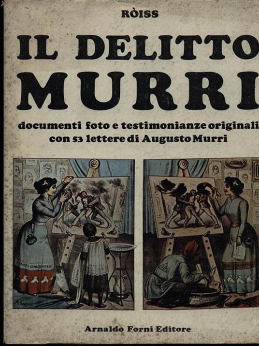 Il delitto Murri - Enzo Rossi-Ròiss - copertina