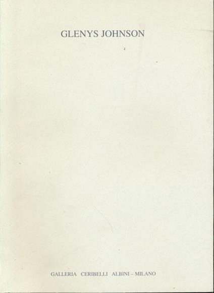 Glenys Johnson  - Richard Dyer - copertina