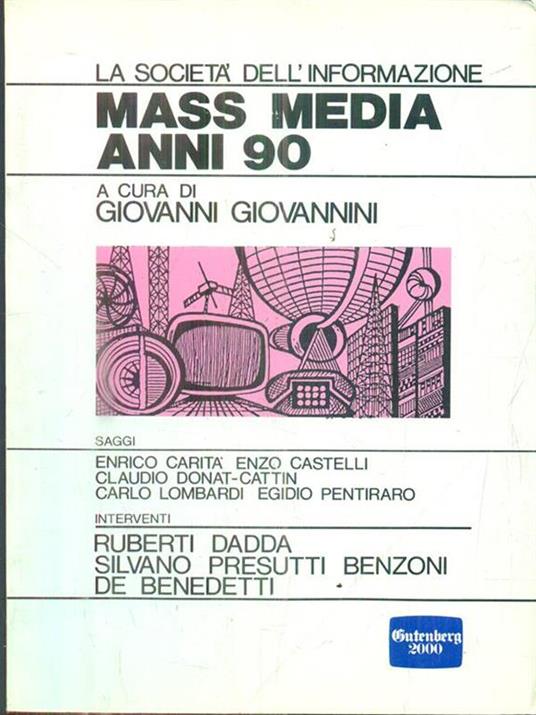 Mass Media anni 90 - copertina