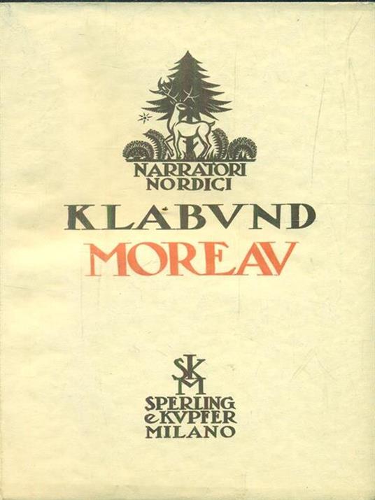 Moreau - Klabund - copertina