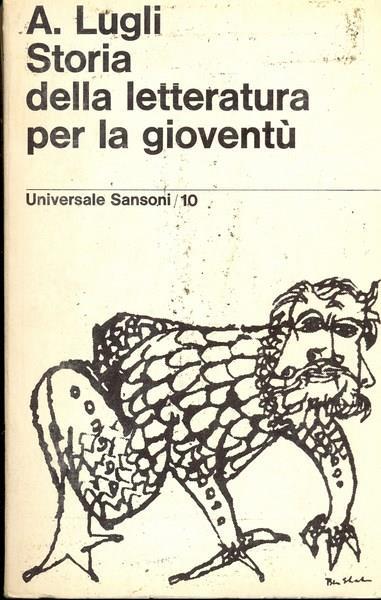 Storia della letteratura della gioventù - A. Lugli - copertina