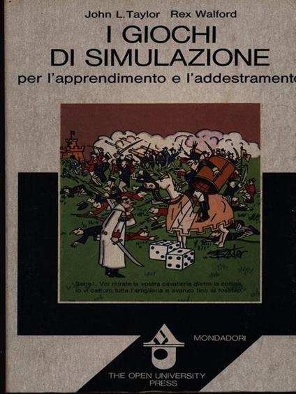I giochi di simulazione - John L. Taylor - copertina