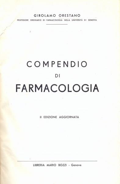 Compendio di farmacologia