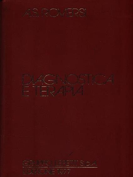 Diagnostica e terapia - copertina