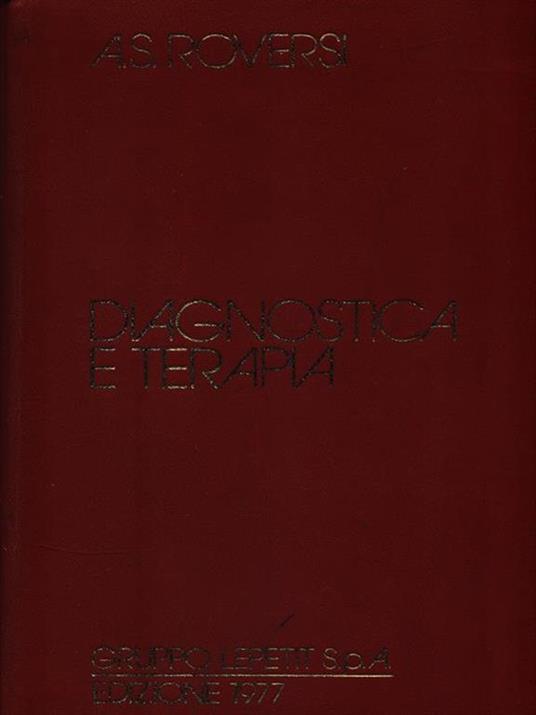 Diagnostica e terapia - copertina