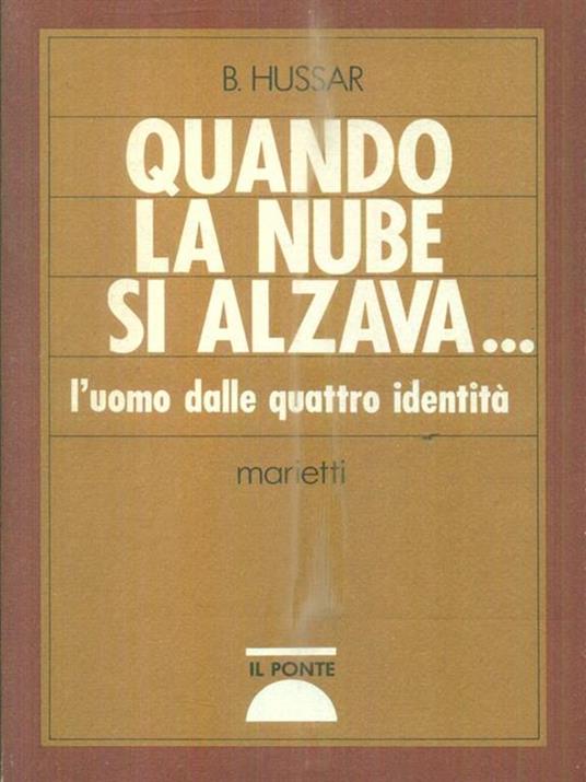 Quando la nube si alzava…. - copertina