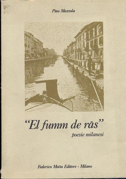 El fumm de ras poesie milanesi - Pino Mazzola - copertina