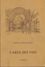 Carta dei vini