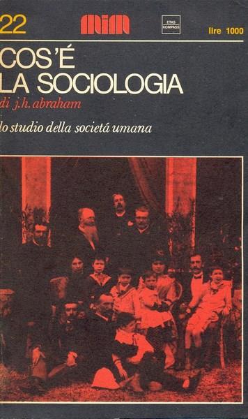 Cos'é la sociologia - copertina