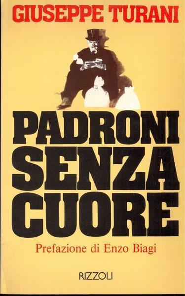 Padroni senza cuore - Giuseppe Turani - copertina