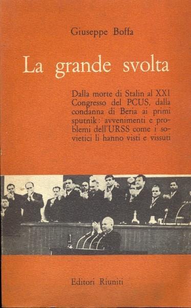 La grande svolta - Giuseppe Boffa - copertina