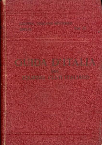 Guida d'Italia del Touring Club Italiano. Liguria, Toscana settentrionale Emilia. Vol II - Luigi V. Bertarelli - copertina